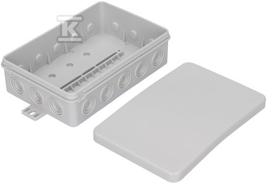 Puszka odgałęźna E128 naścienna, biała - E128W