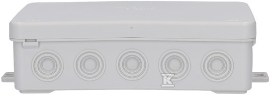 Puszka odgałęźna E128 naścienna, biała - E128W