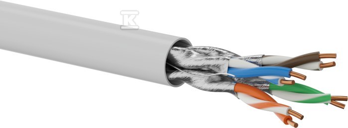 Cable U/FTP cat.6A LSOH 4x2x23AWG B2ca - KIF6ALSOH500B