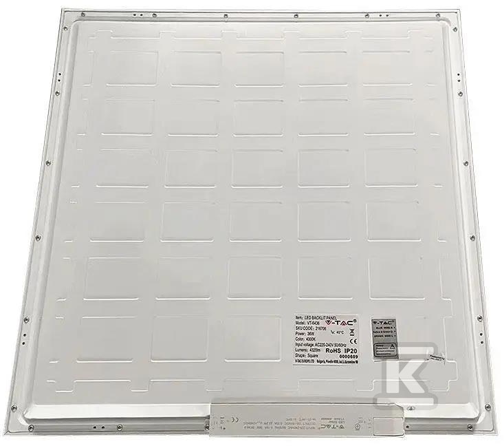 Panel LED V-TAC 36W 600x600 LED - 10219