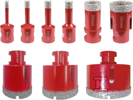 Dijamantska kruna 10mm M14 max 12000 - MN-76-210