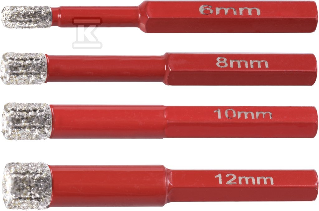 Diamantový otvorník 10mm HEX max 3200 - MN-76-310