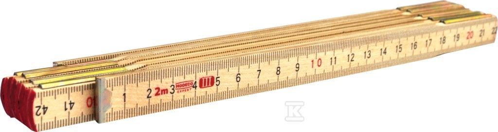 Miara drewniana składana 2m brzoza - MN-80-172