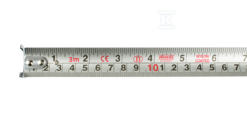 Miara zwijana 5m x 25 mm silver line - MN-81-025