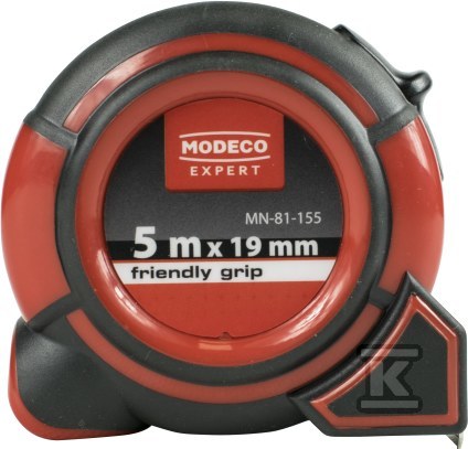 Miara zwijana Modeco Expert 8 m x 25 mm - MN-81-158