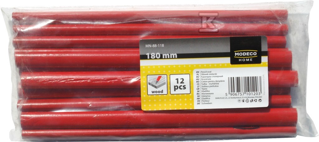 Ołówek stolarski 25cm /12szt./ - MN-88-250