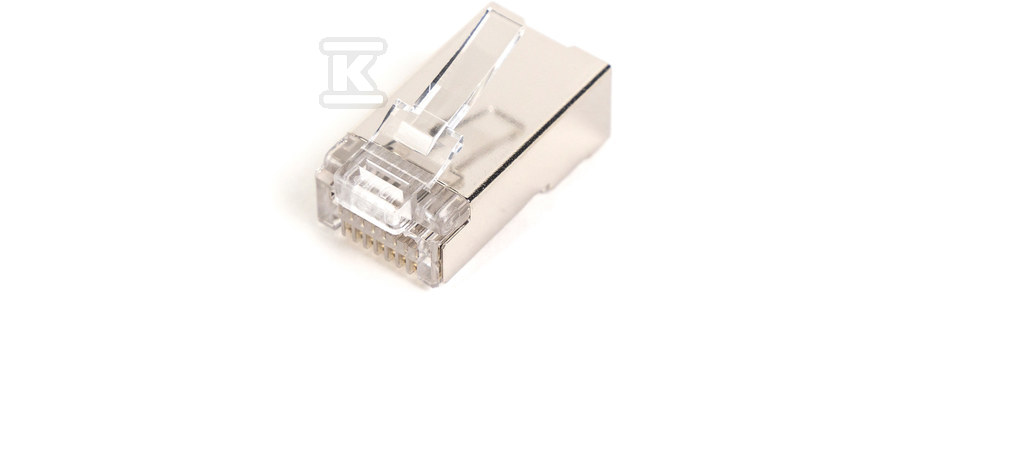 Wtyk RJ45 (8P8C) przelotowy, kat.5e, - X-ML-5F-EZ