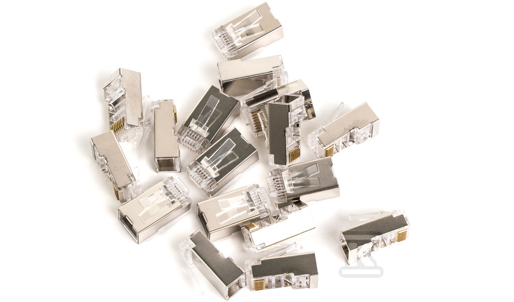 Wtyk RJ45 (8P8C) przelotowy, kat.5e, - X-ML-5F-EZ