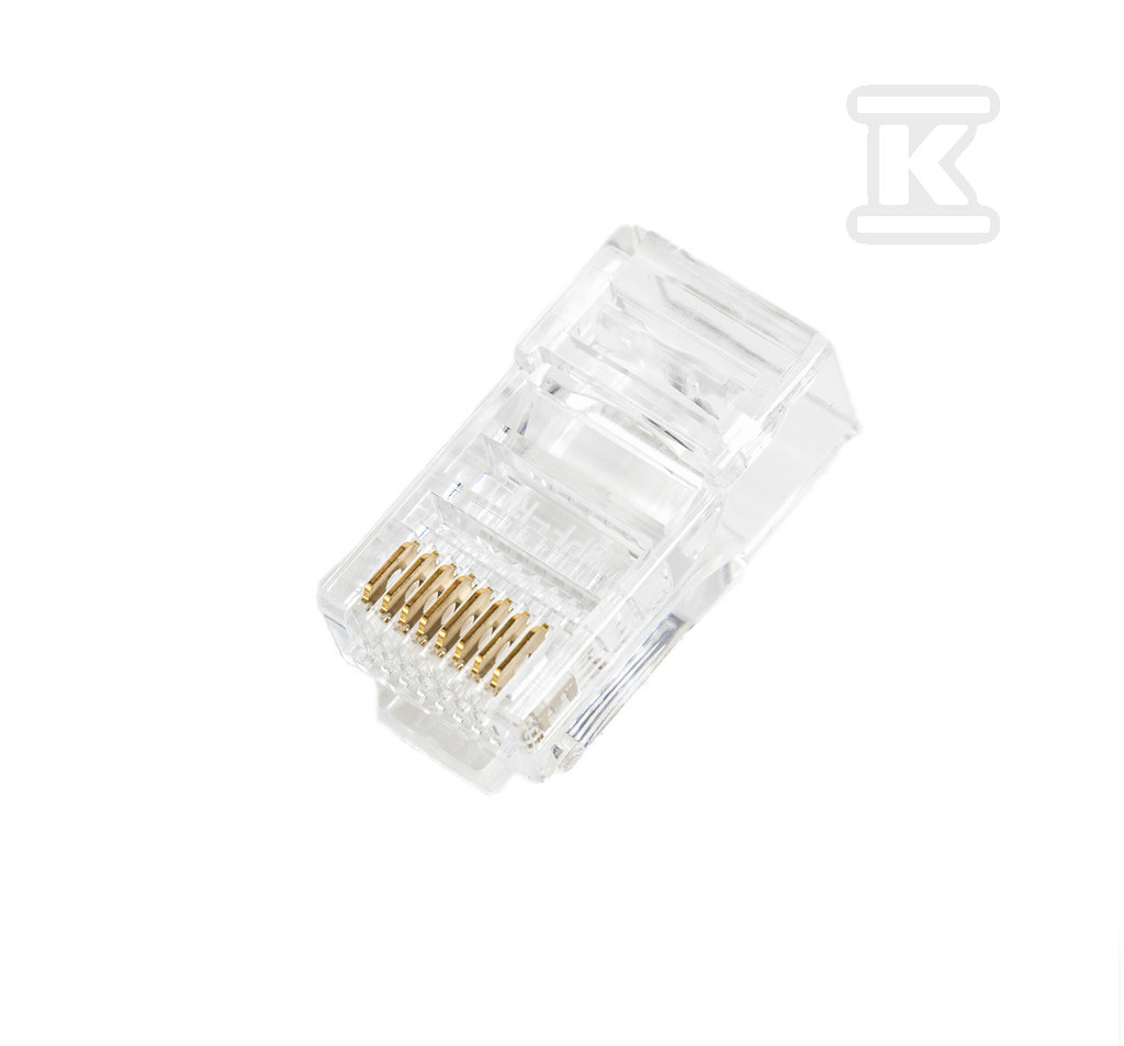 Wtyk RJ45 (8P8C) przelotowy, kat.5e, - X-ML-5U-EZ