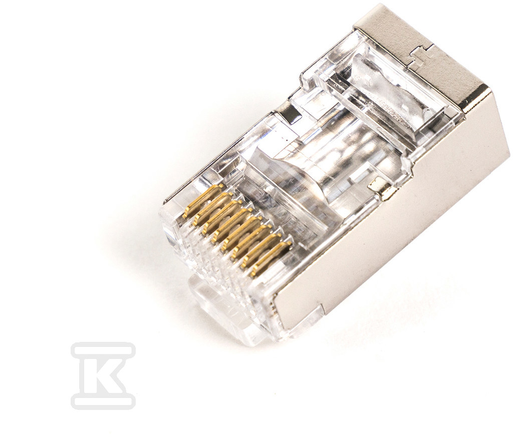 Wtyk RJ45 (8P8C) przelotowy, kat.6, - X-ML-6F-EZ