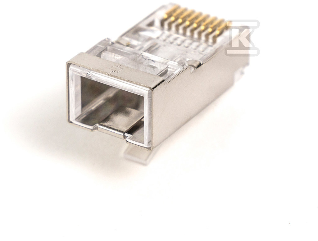 Wtyk RJ45 (8P8C) przelotowy, kat.6, - X-ML-6F-EZ