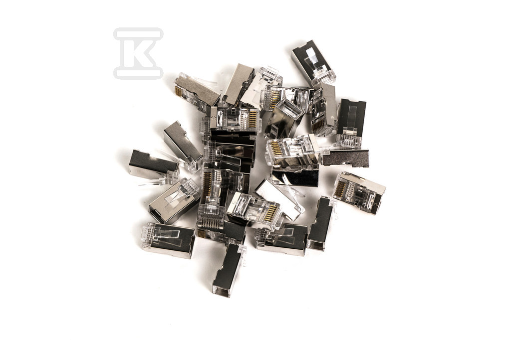 Wtyk RJ45 (8P8C) przelotowy, kat.6, - X-ML-6F-EZ