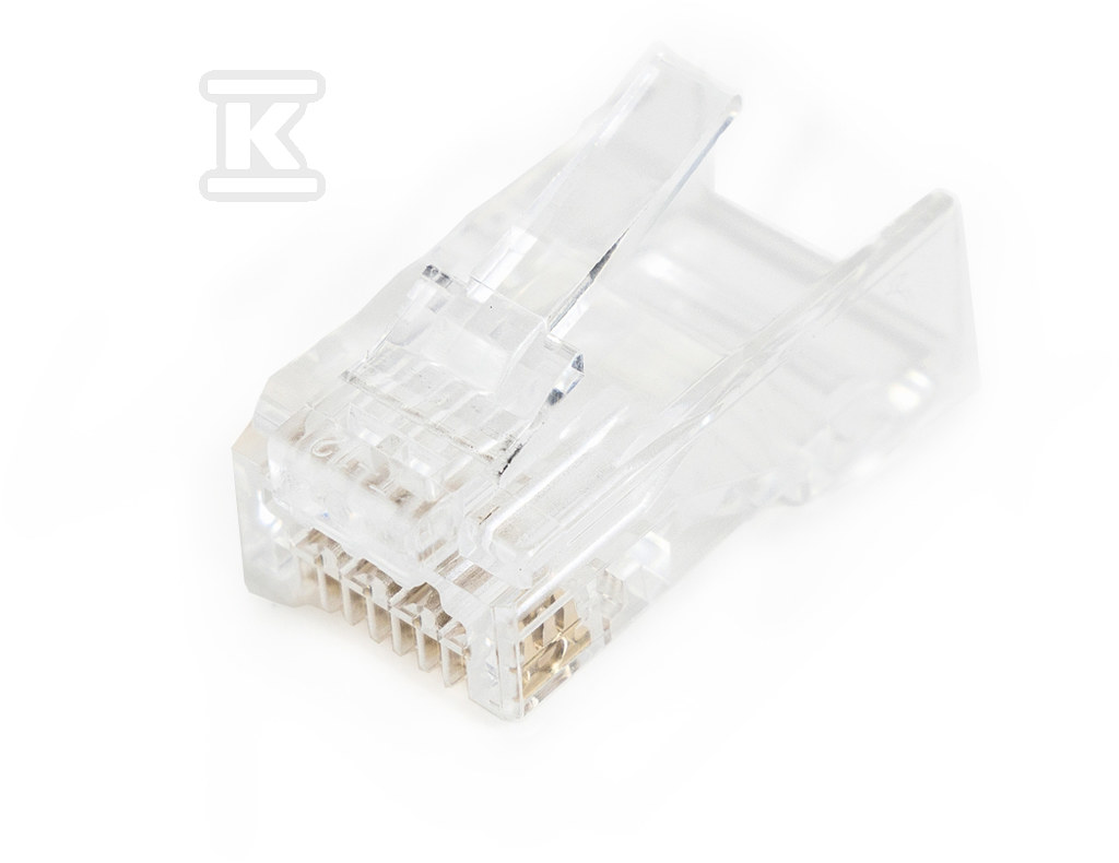 Wtyk RJ45 (8P8C) przelotowy, kat.6, - X-ML-6U-EZ