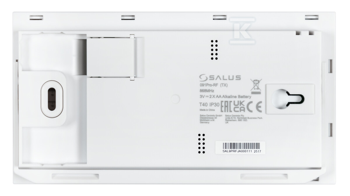 Regolatore Salus 091PRORF, wireless, da - 091PRORF