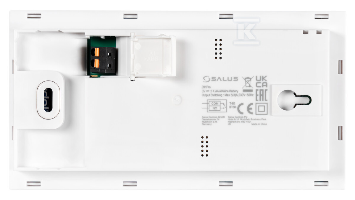 Regulator Salus 091PRO, przewodowy, - 091PRO
