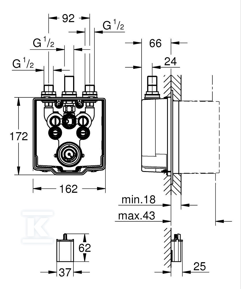 Прихований елемент Eurosmart - 36458000