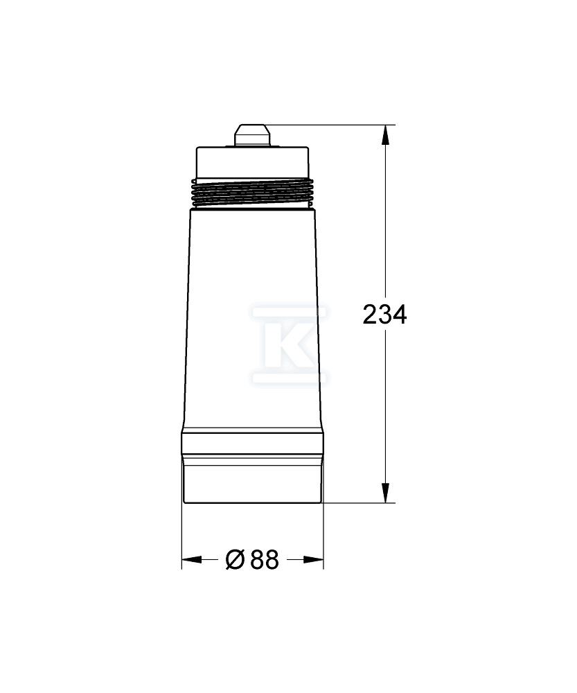 Фільтр з активованим вугіллям GROHE - 40547001