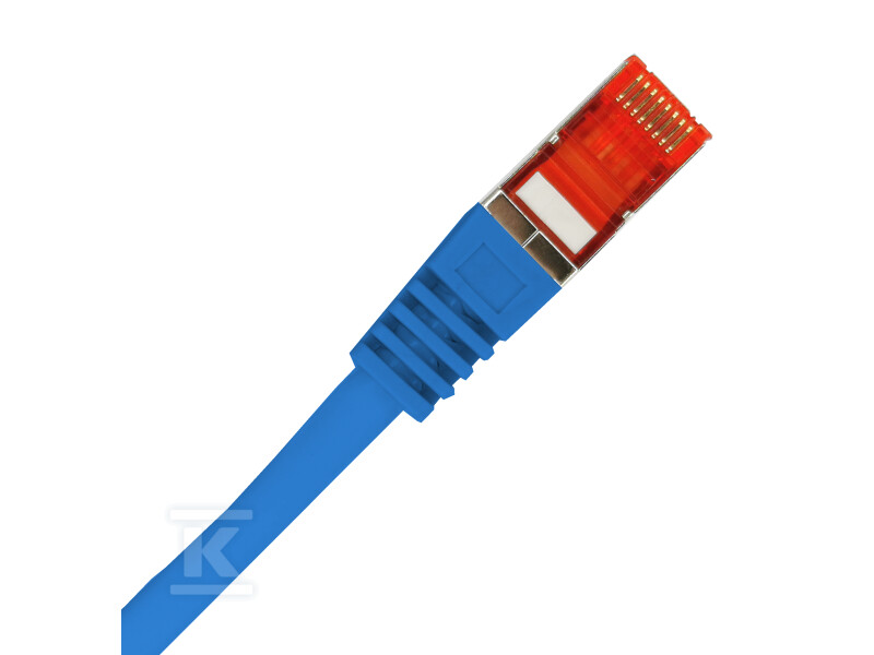 Патчкорд F/UTP кат.6 PVC 2.0м синій - KKS6NIE2.0