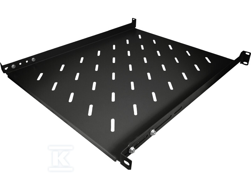 Полиця фіксована 19" 1U глиб. 550mm, - SA-P-19-1U-550-4-C-02