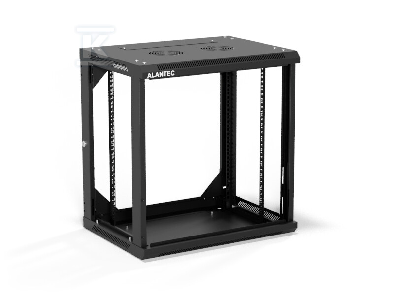 Szafa wisząca 19" 12U 600x450, (opcja - SW-12U-600-450-01-CA