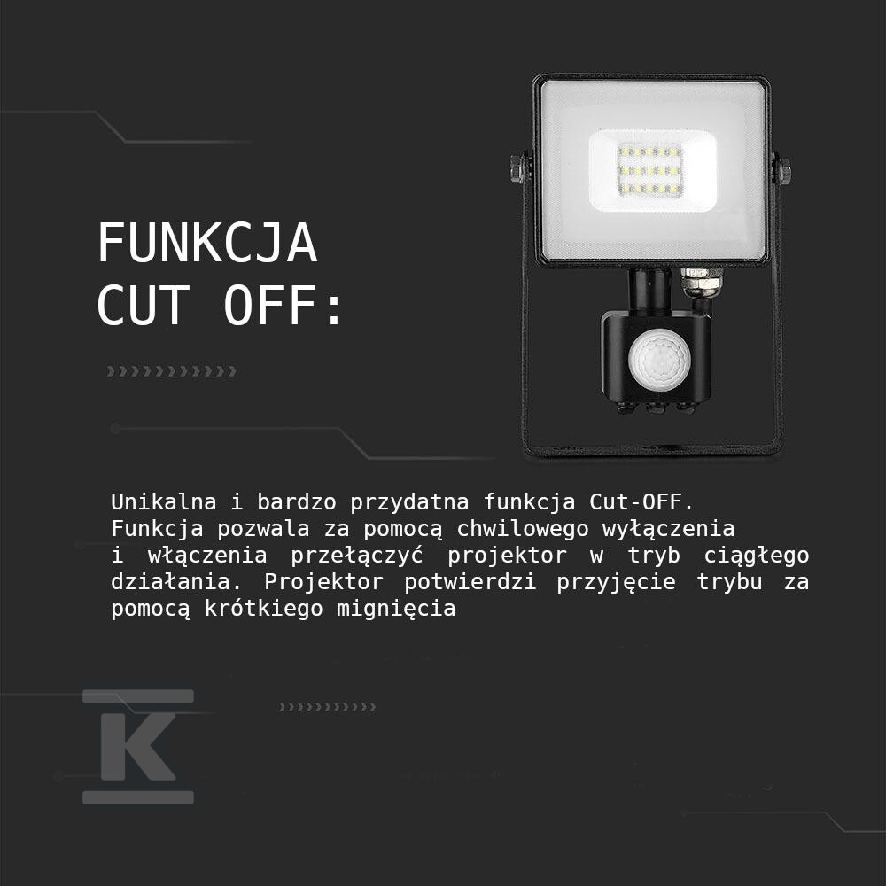 Naświetlacz LED V-TAC 20W SAMSUNG CHIP - 448
