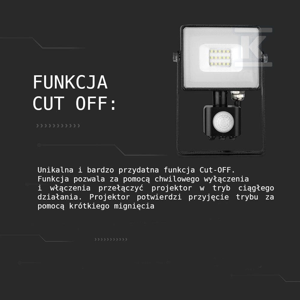 Naświetlacz LED V-TAC 20W SAMSUNG CHIP - 449