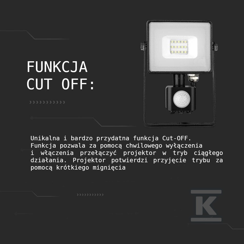 Naświetlacz LED V-TAC 30W SAMSUNG CHIP - 459