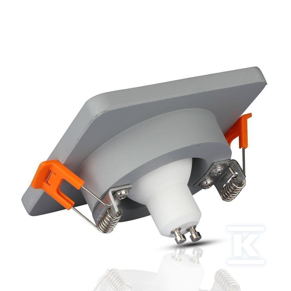 Oczko V-TAC gips beton GU10 kwadrat - 3118