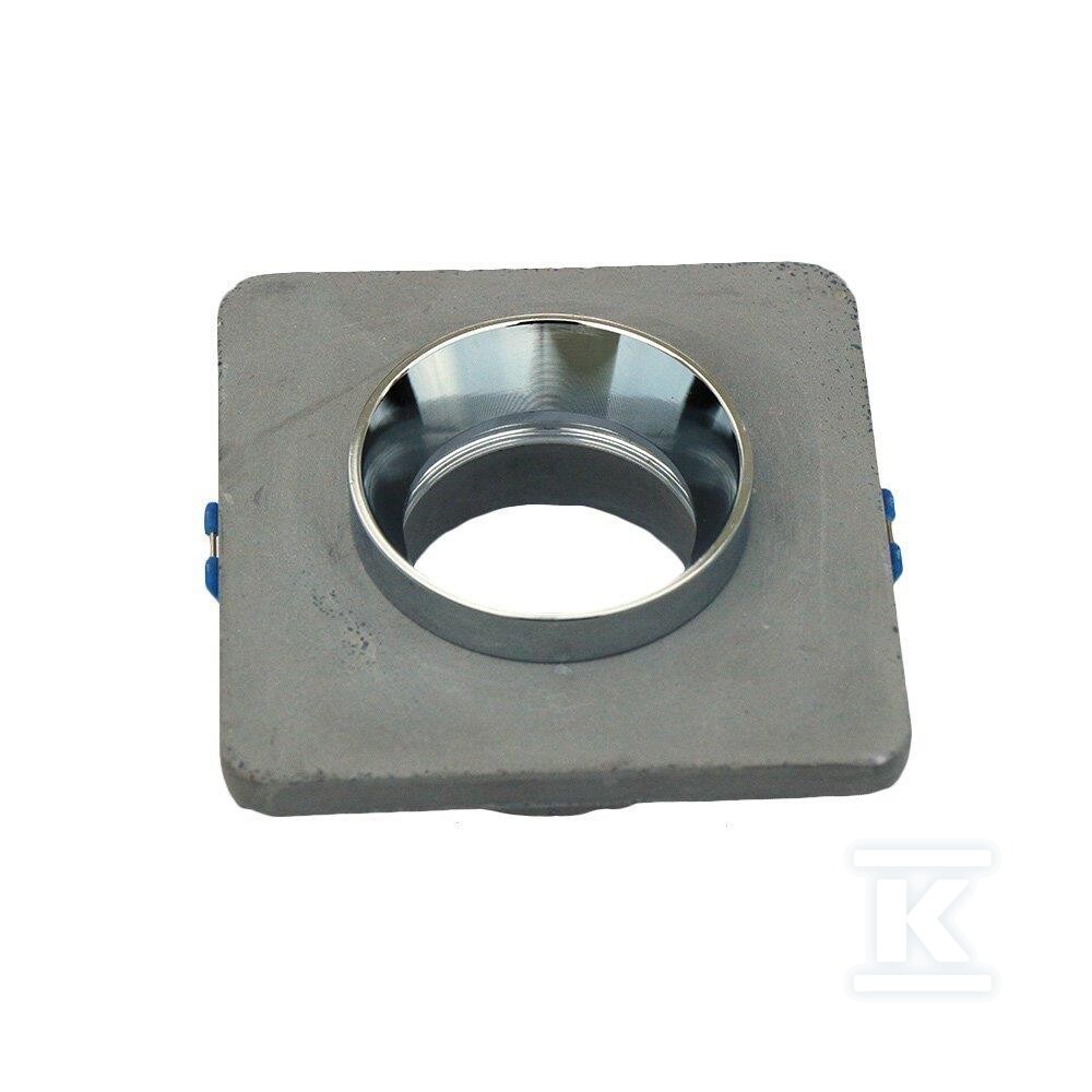 Oczko V-TAC gips beton GU10 kwadrat - 3120