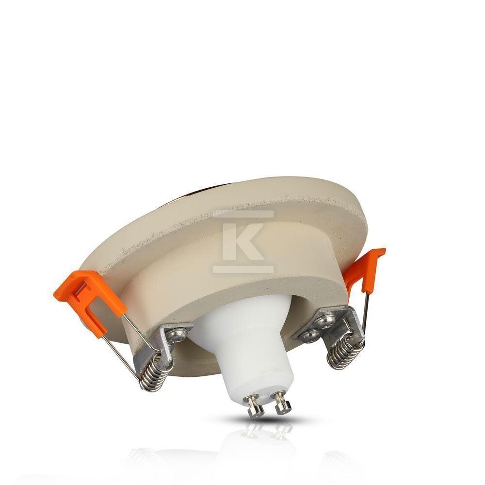 Oczko V-TAC gips beton GU10 okrągłe - 3125