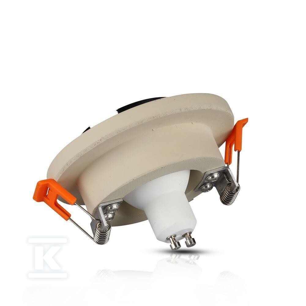 Oczko V-TAC gips beton GU10 okrągłe - 3126
