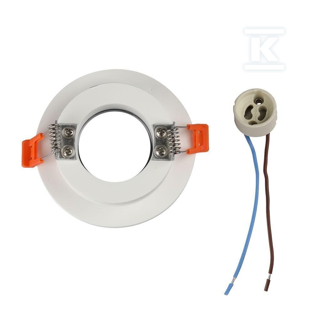Oczko V-TAC gips beton GU10 okrągłe - 3127