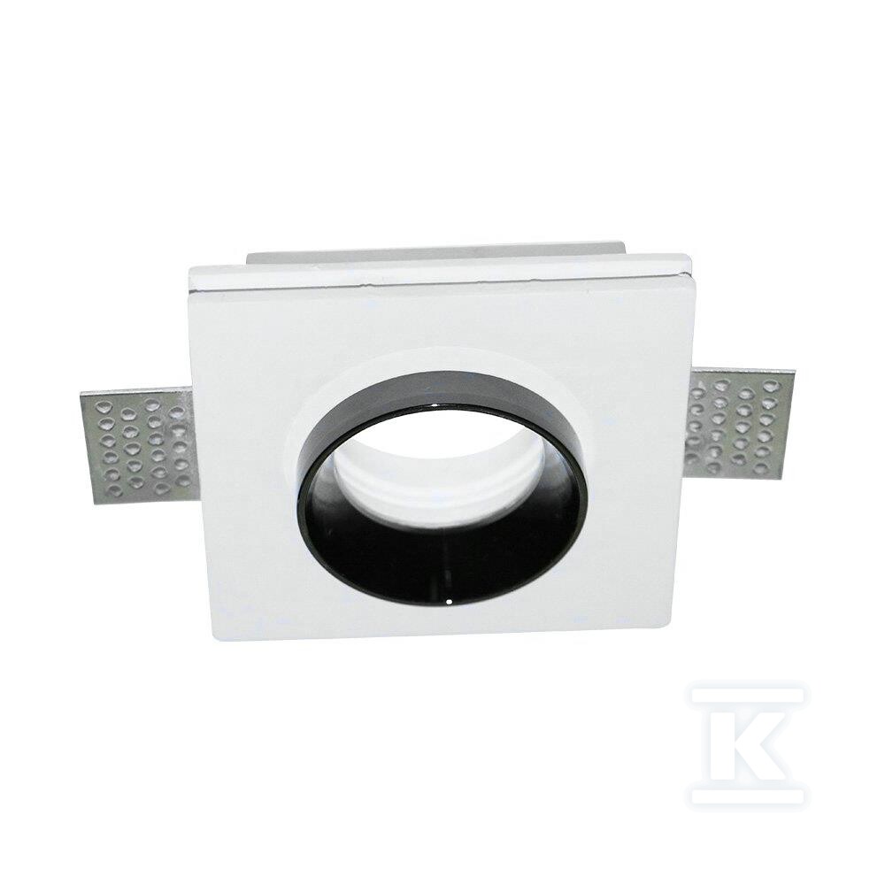Oczko V-TAC gips GU10 kwadrat - 3148