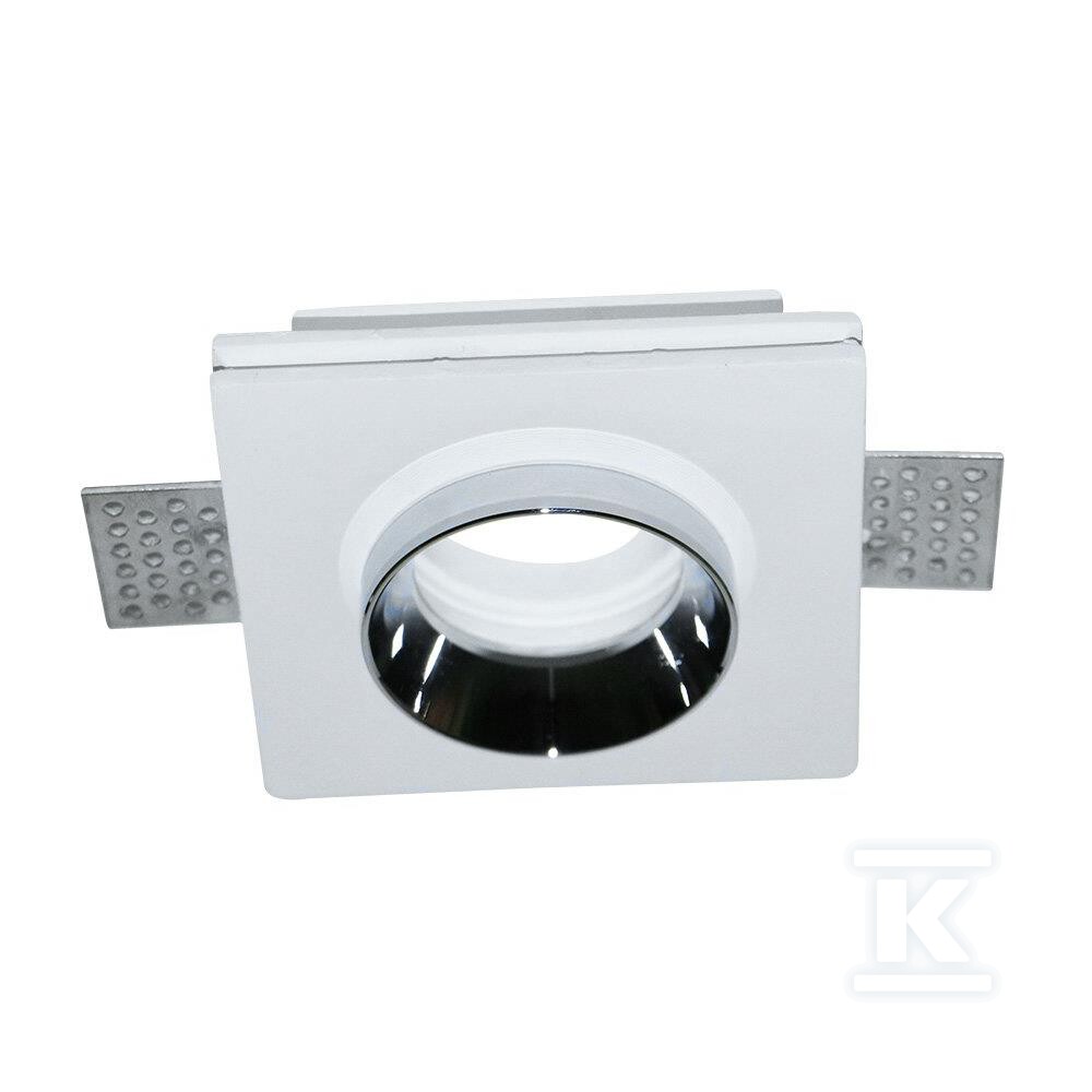 Oczko V-TAC gips GU10 kwadrat - 3149
