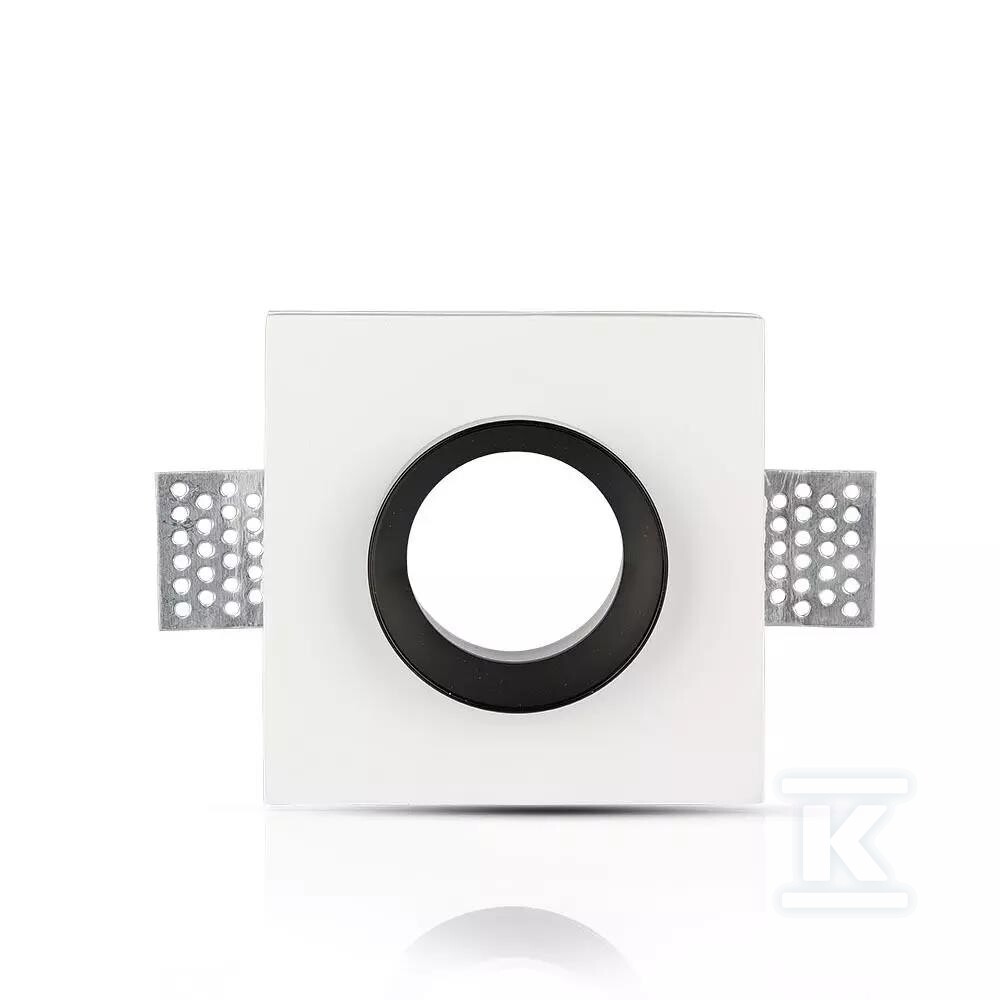 Oczko V-TAC gips GU10 kwadrat - 3149