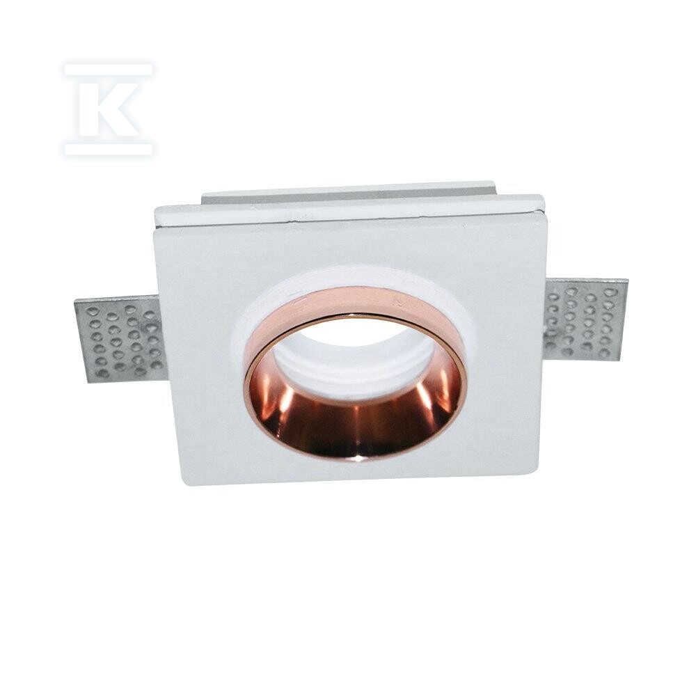 Oczko V-TAC gips GU10 kwadrat - 3150