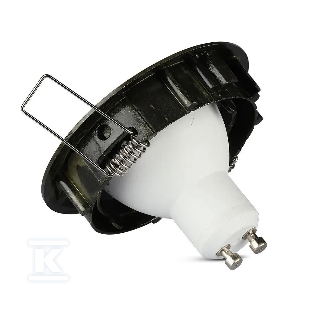 Oczko V-TAC GU10 okrągłe ruchome złoty - 8579