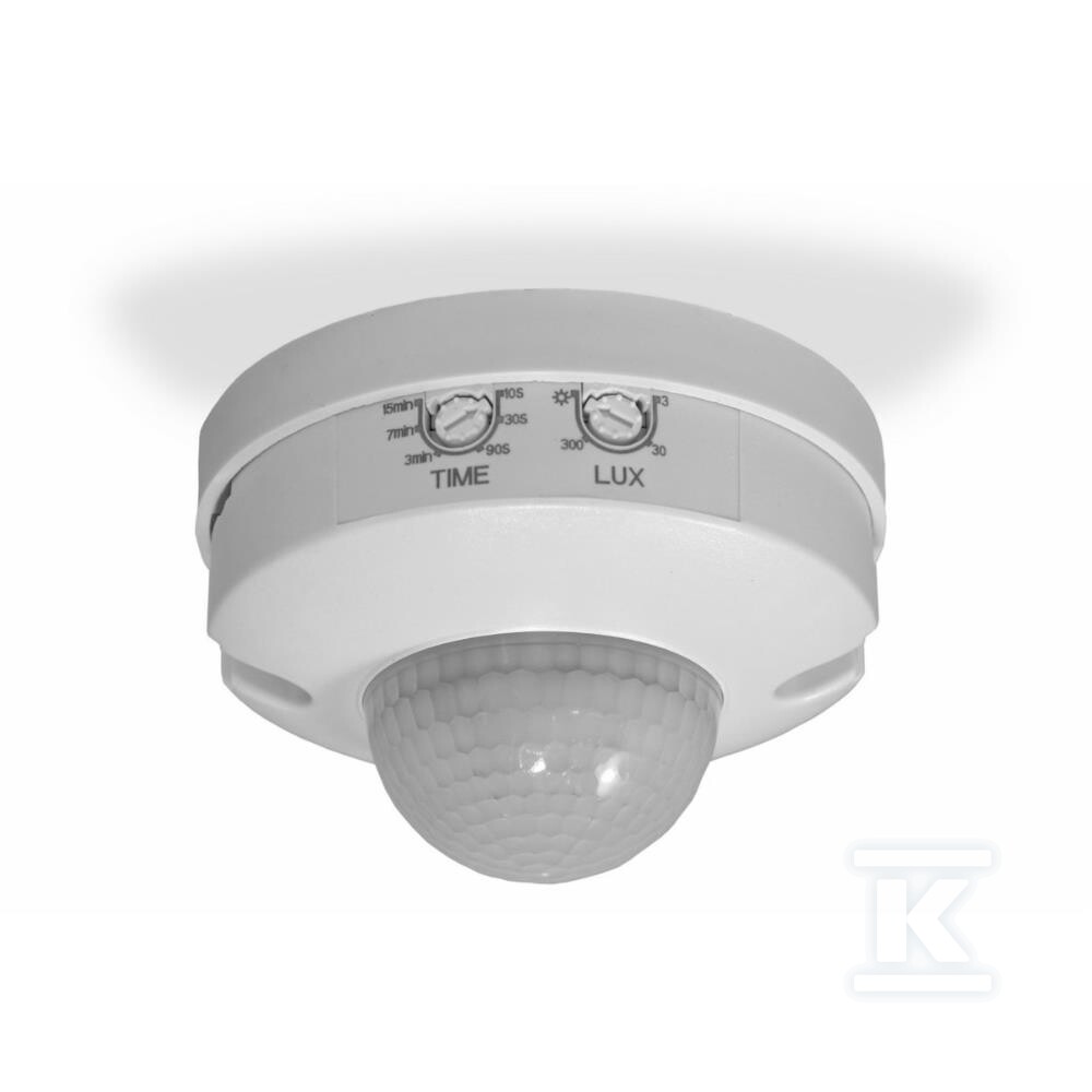 Czujnik ruchu 360st z funkcją on/off - 1355