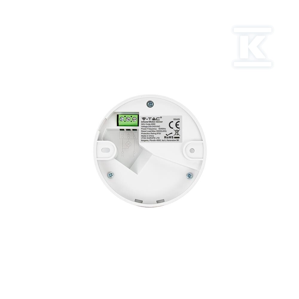 Czujnik ruchu 360st sufitowy na - 4968
