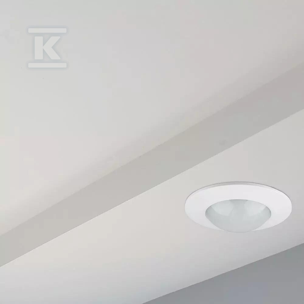 Czujnik ruchu sufitowy 360st wpuszczany - 5090