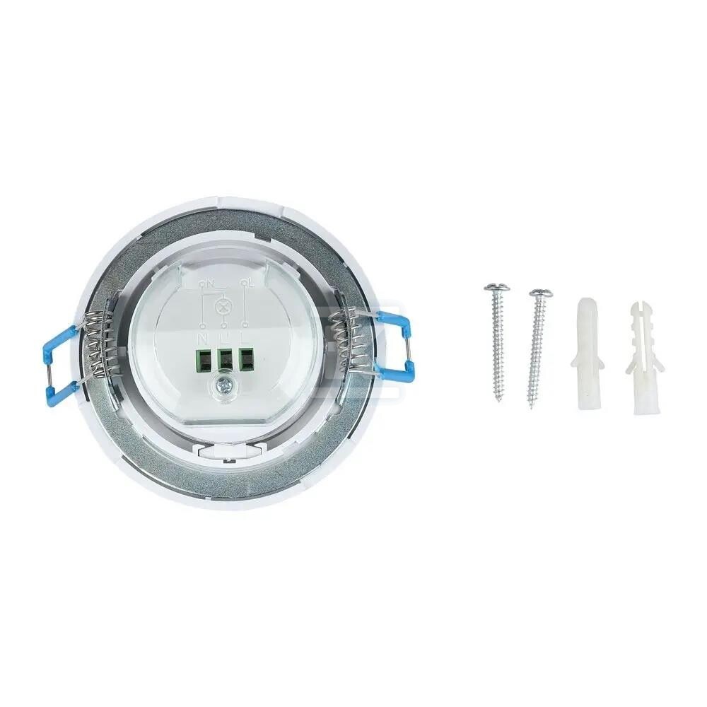 Czujnik ruchu 360st wpuszczany okrągły - 5091