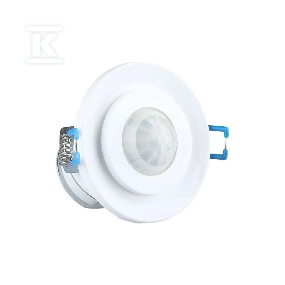 Czujnik ruchu 360st wpuszczany okrągły - 5091