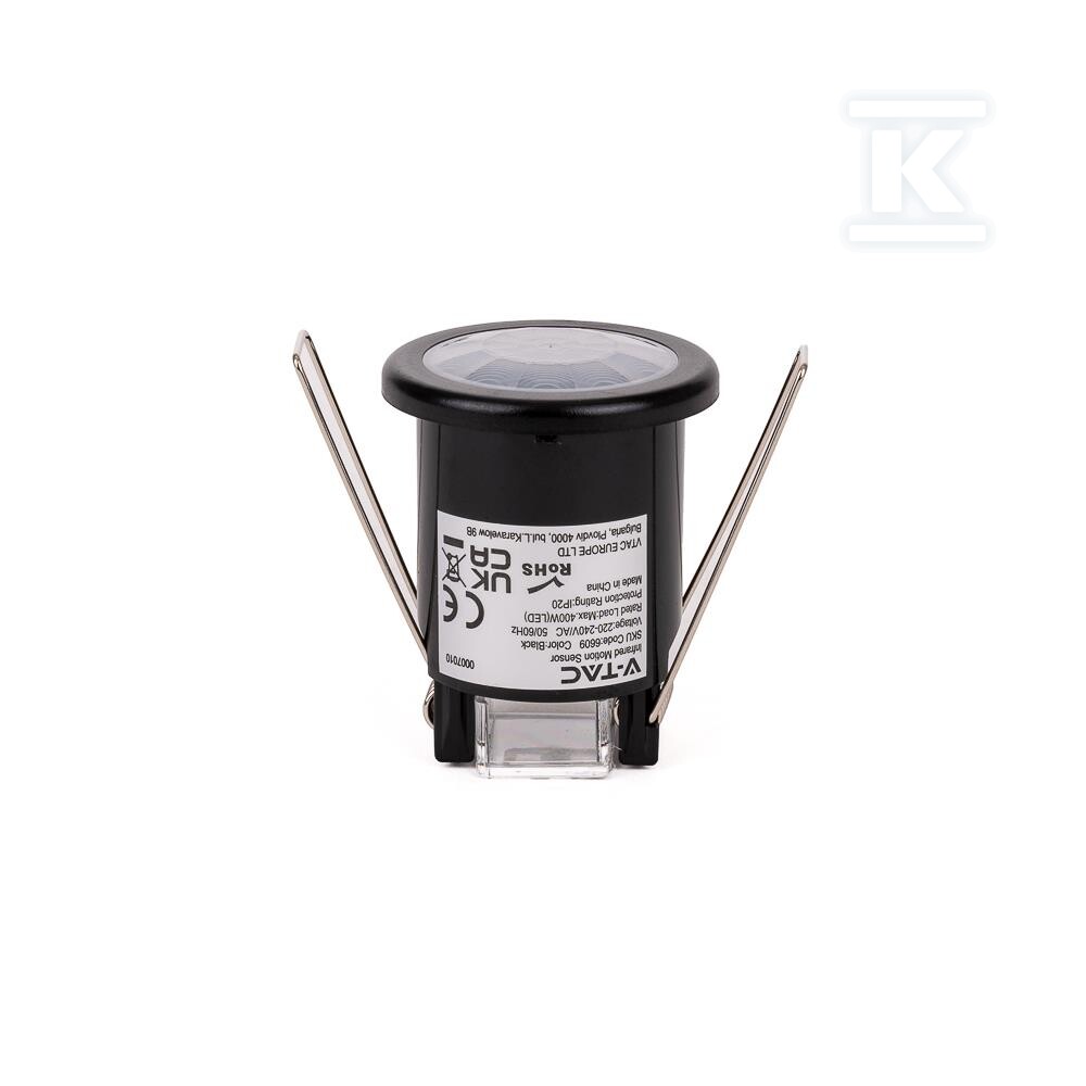 Czujnik ruchu V-TAC sufitowy 360st fi50 - 6609
