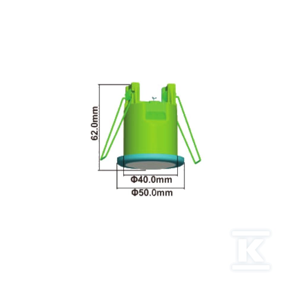 Czujnik ruchu V-TAC sufitowy 360st fi50 - 6609