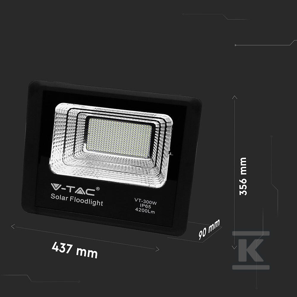 Naświetlacz LED solarny V-TAC 50W - 94027