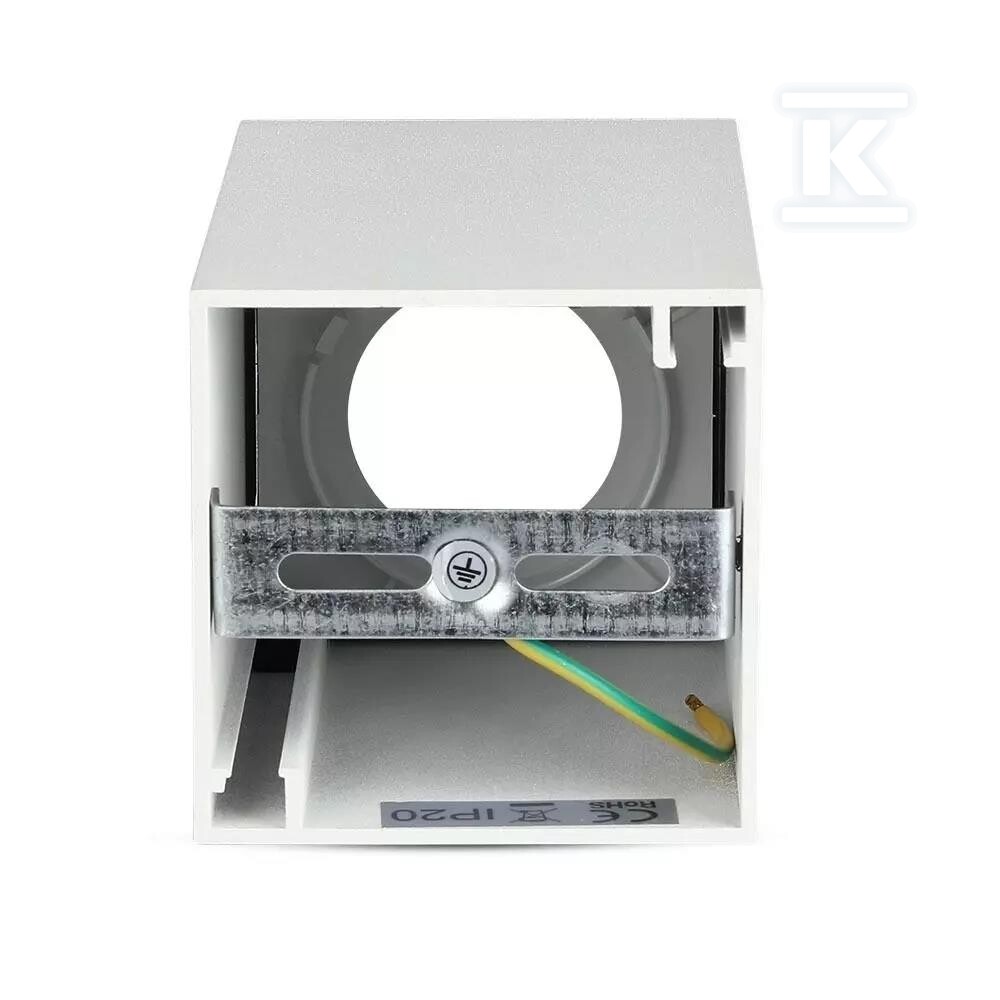 Oprawa sufitowa V-TAC GU10 kwadrat - 8583