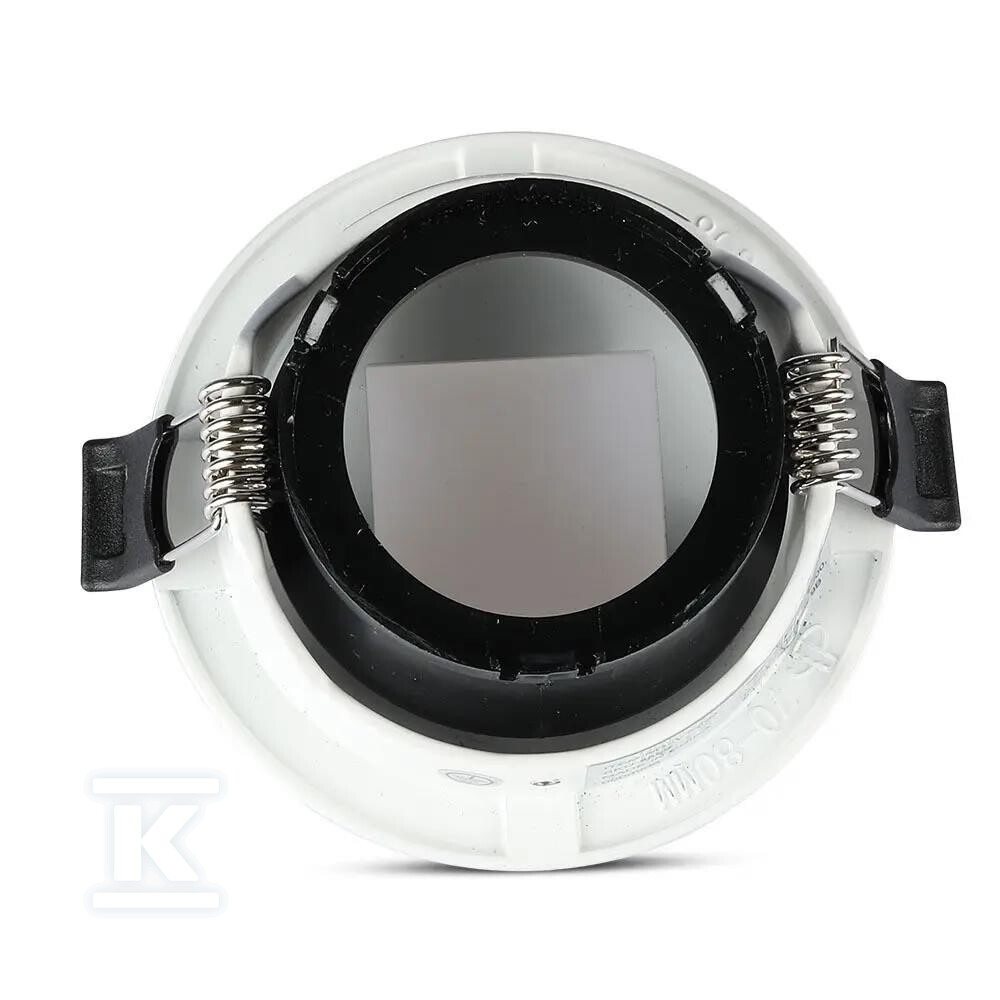 Oczko V-TAC GU10 okrągłe z kwadratem - 8597