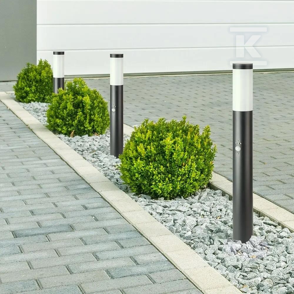 Słupek ogrodowy V-TAC 80CM szary - 8966