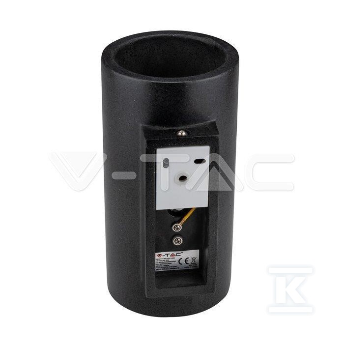 Kinkiet V-TAC beton 2xGU10 LED okrągły - 8696