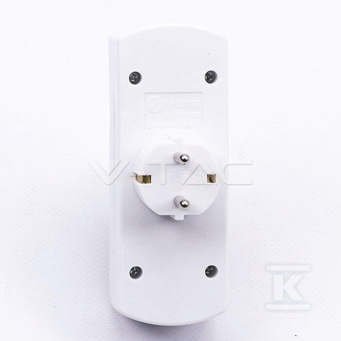 Rozgałęźnik 3x 16A 250V V-TAC VT-1011 - 8789